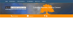 Desktop Screenshot of kutyassociates.com